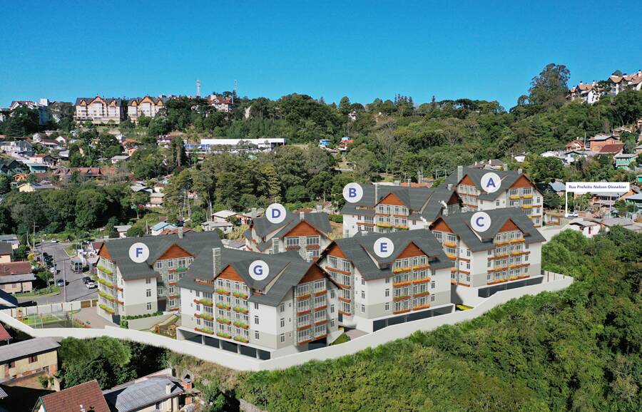 #24 - Apartamento para Venda em Gramado - RS